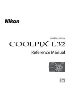 Nikon Coolpix L32 Printed Manual